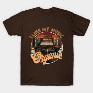 Classical Baroque Organ Music Tee T-Shirt